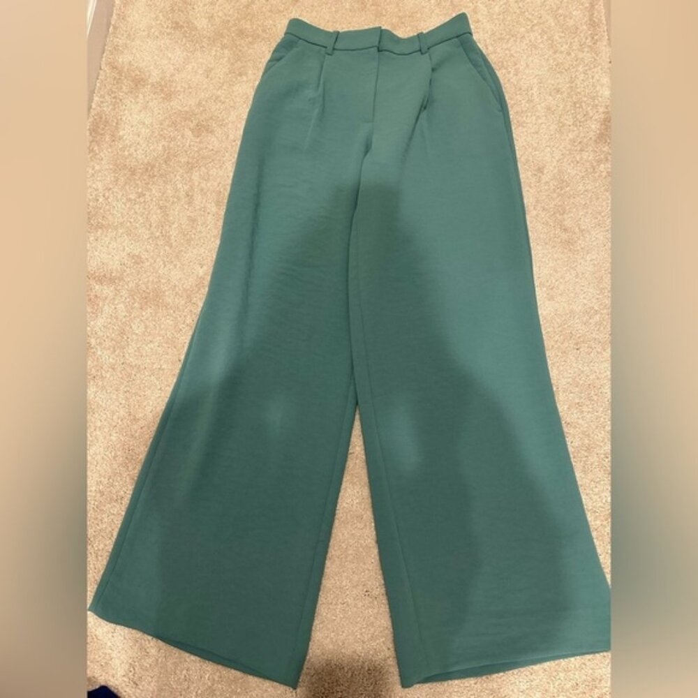 Abercrombie & Fitch Mint green trouser pants size 27/4 Long